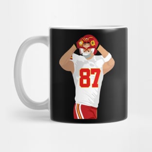 Travis Kelce Heart Hands Mug